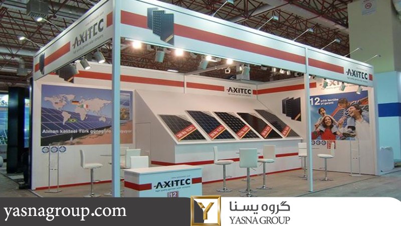 مراحل طراحی حرفه ای غرفه نمایشگاهی با سازه ماکسیما