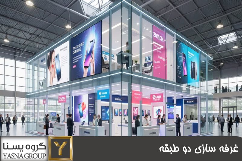 غرفه سازی دو طبقه